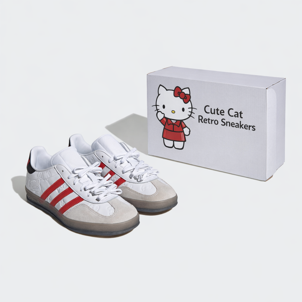 Sweet Kitty Court Shoes